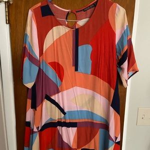 Mister Zimi shift dress! Fabulous print and comfy!